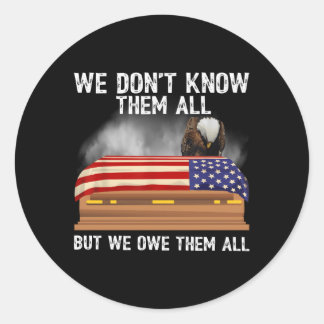 We kennen ze niet allemaal, maar we zijn ze alle 4 ronde sticker