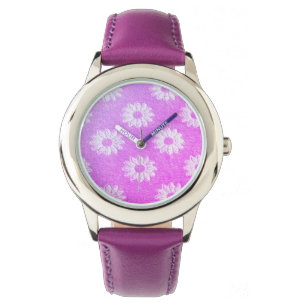 We kijken naar meisjes cool eco-stijl ontwerp horloge