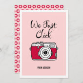 We klikken gewoon de Kaart Camera Valentijn (Voorkant / Achterkant)