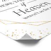 We Know You Would Be Here Eucalyptus Geometrisch Poster (Hoek)