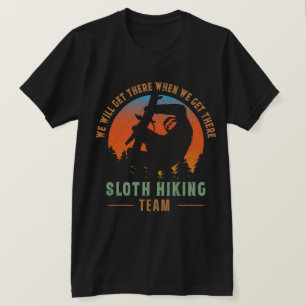 We komen bij het Sloth Hiking Team T-shirt