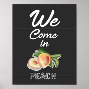 We komen binnen Poster