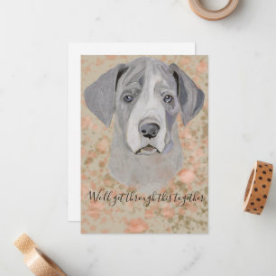 We komen er samen door met Flat Note Kaart Notitiekaartje