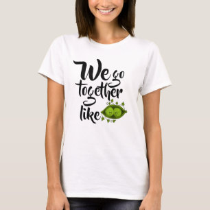 We Komen Samen Als Twee Erwten In Een Peul T-shirt