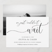 We konden niet wachten op de aankondiging van het  (Voorkant / Achterkant)