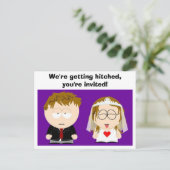 We krijgen Briefkaart - Blank (Staand voorkant)