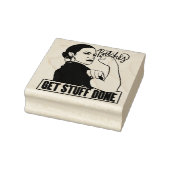 We krijgen spullen van AOC Rosie de riveter. Rubberstempel (Stempel)