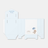 We kunnen Baby shower afwachten Bedankdoosjes (Uitgevouwen)