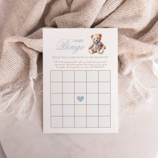 We kunnen Baby shower Bingo Game wachten
