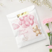 We kunnen bearly wachten teddybeer dank u beary ve bedankzakje (Gezegeld)