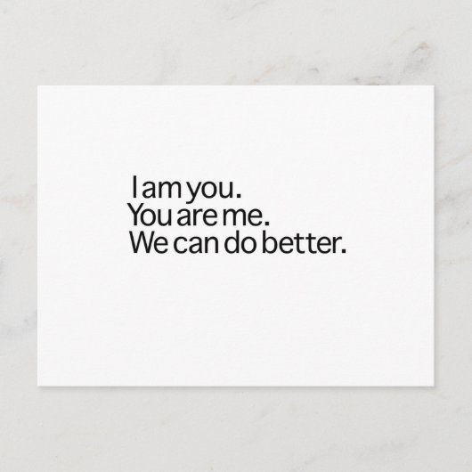 We kunnen beter briefkaart (Voorkant)