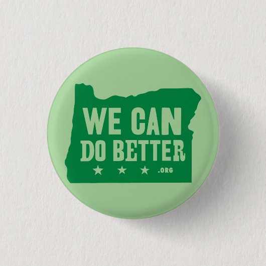We kunnen beter doen ronde button 3,2 cm (Voorkant)