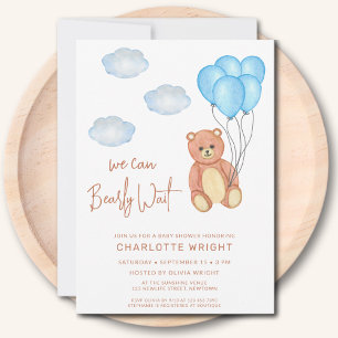 We kunnen bijna niet wachten op het Baby shower va Kaart