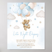 We kunnen bijna wachten met Beren luiers laat in d Poster (Voorkant)