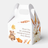 We kunnen bijna wachten om te Herfsten in Liefde B Bedankdoosjes (Achterkant)