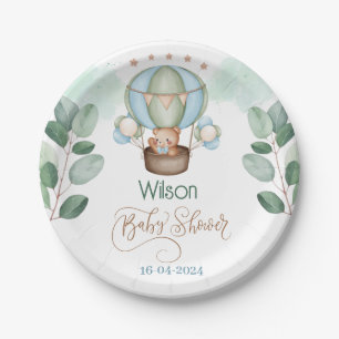 We kunnen bijna wachten op baby shower beer papieren bordje