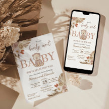 We kunnen bijna wachten op Baby shower Genderneutr