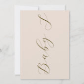 We kunnen bijna wachten op Teddy Bear Balloons Bab Kaart (Achterkant)