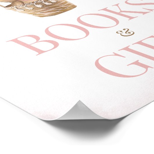 We kunnen bijna wachten roze Beer boeken en gesche Poster (Hoek)