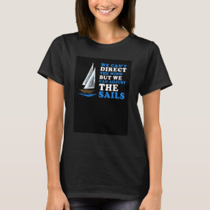 We kunnen de zeilen koele Retro Sailor Design aanp T-shirt
