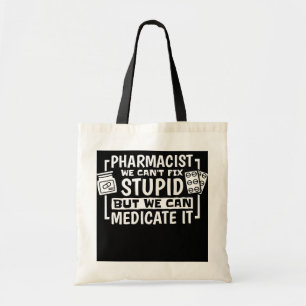 We kunnen geen grimmige apotheker oplossen, maar w tote bag