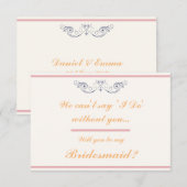 We kunnen geen 'Ja ik wil' zeggen Kaart (Voorkant / Achterkant)