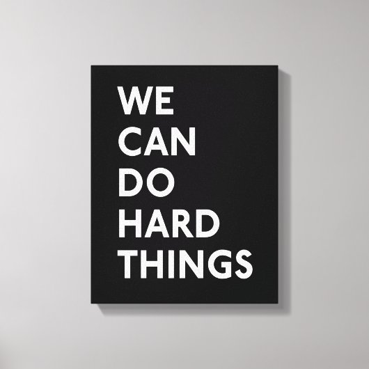 We kunnen harde dingen maken met platte afdruk canvas afdruk (Voorkant)