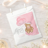 We kunnen heel rustig wachten op een slaperig Beer Bedankzakje (Geknipt)