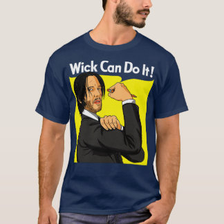 We kunnen het doen Baba Yaga Keanu Reeves Retro T-shirt