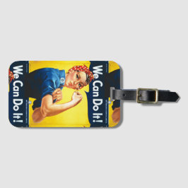 We kunnen het doen bagagelabel