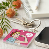 We kunnen het doen bij Sleutelhanger voor kankerbe (Voorkant Rechts)