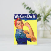 We kunnen het doen briefkaart (Staand voorkant)