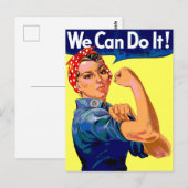 We kunnen het doen briefkaart (Voorkant / Achterkant)