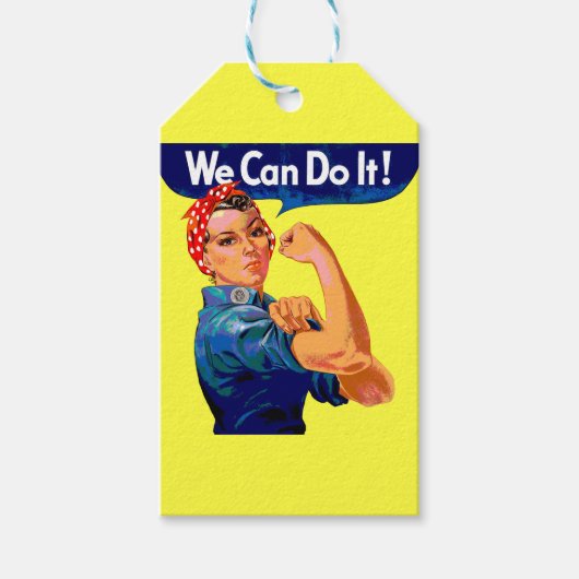 We kunnen het doen cadeaulabel (Voorkant)