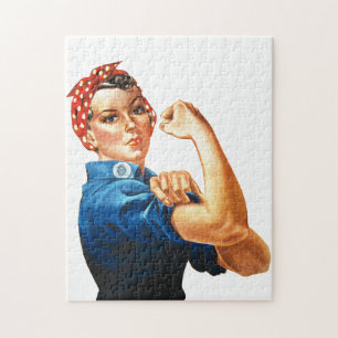 We kunnen het doen door de riveter vrouwen kracht legpuzzel