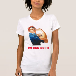 We kunnen het doen door de riveter vrouwen kracht  t-shirt