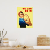 We kunnen het doen in de Tweede Wereldoorlog Propa Poster (Keuken)