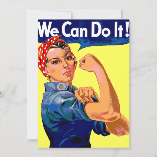 We kunnen het doen kaart (Voorkant)