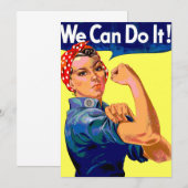 We kunnen het doen kaart (Voorkant / Achterkant)