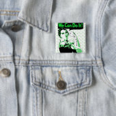 We kunnen het doen, Lyme Disease Warrior Button (In situ)