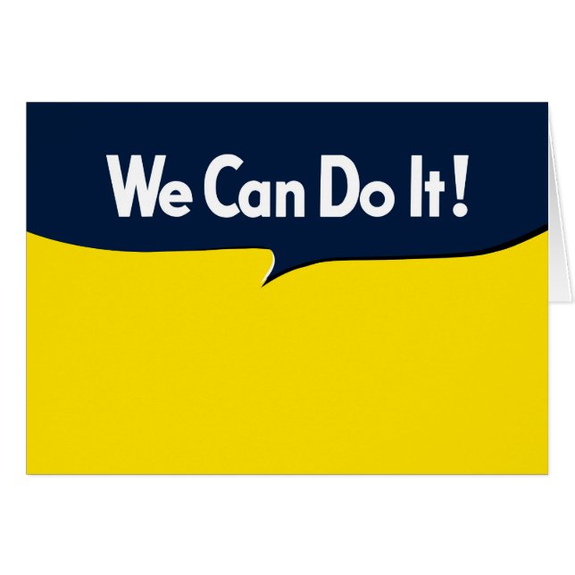 We kunnen het doen met Rosie (Voorkant Horizontaal)