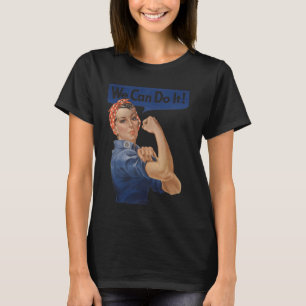 We kunnen het doen met Rosie de Riveter, feminist  T-shirt