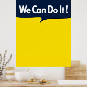 We kunnen het doen met Rosie Poster (Keuken)