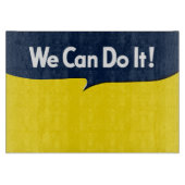 We kunnen het doen met Rosie Snijplank (Voorkant)