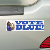 We kunnen het Donkey-Bumpersticker doen  Bumpersticker (Op auto)