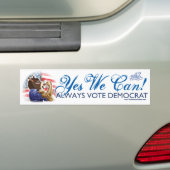 We kunnen het Donkey-Bumpersticker doen  Bumpersticker (Op auto)