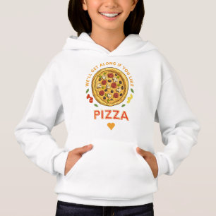 We kunnen het goed vinden als je van pizza slogan
