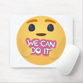 We kunnen het om mojas doen muismat (Met muis)