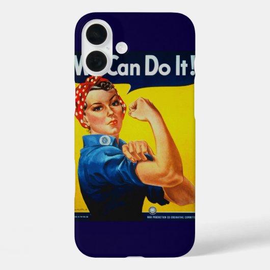 We kunnen het rosie de Riveter Case-Mate iPhone Case (Achterkant)