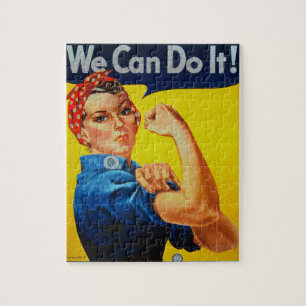 We kunnen het rosie de Riveter Legpuzzel